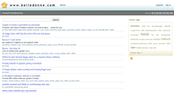 Desktop Screenshot of belledonne.com